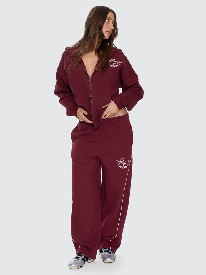 End Game Track Pant - New Maroon 4