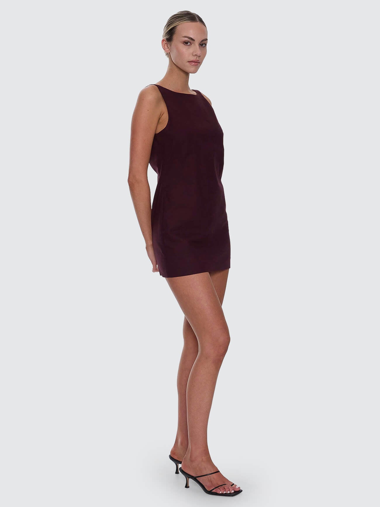 Evelyn Mini Dress - Bitter Chocolate 4