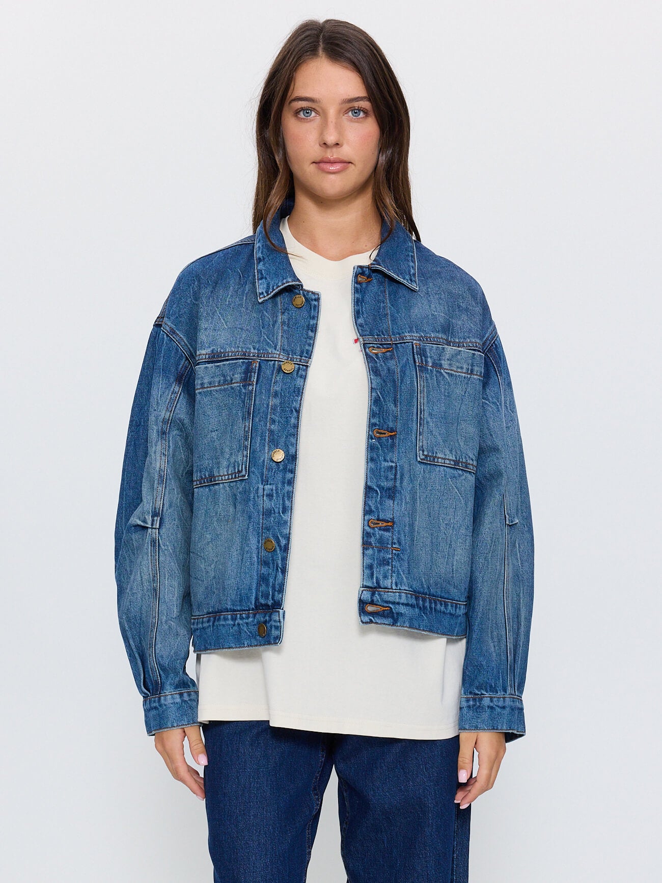 Bailey Jacket - Vanish Mid Blue 4