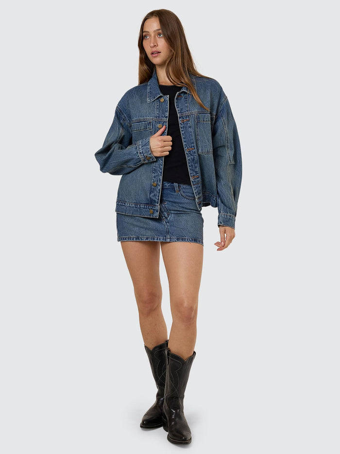 Bailey Jacket - Vanish Mid Blue 4