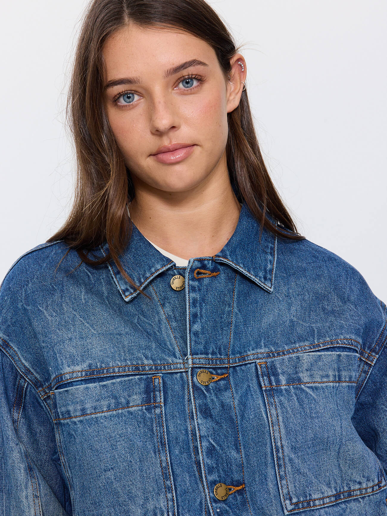 Bailey Jacket - Vanish Mid Blue 4