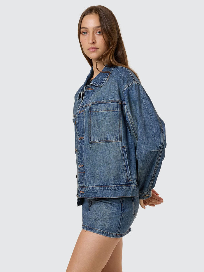 Bailey Jacket - Vanish Mid Blue 4