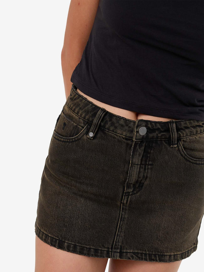 Sophie Skirt - Dirty Olive Black 4