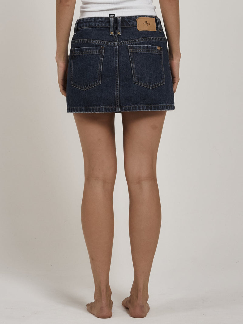 Sophie Skirt - Dark Rinse Blue