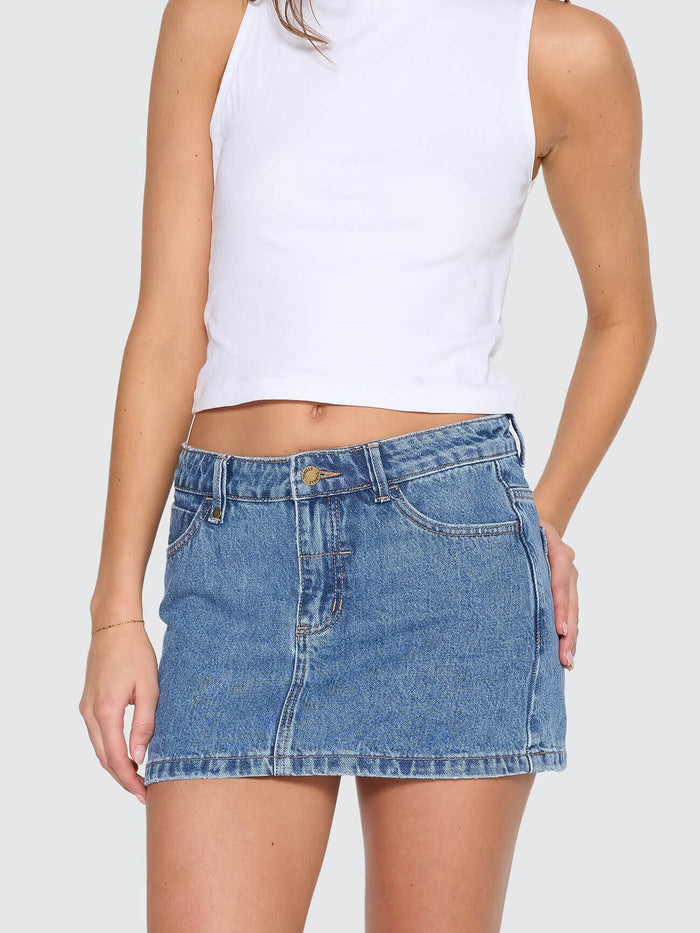 Sophie Skirt - Highway Blue