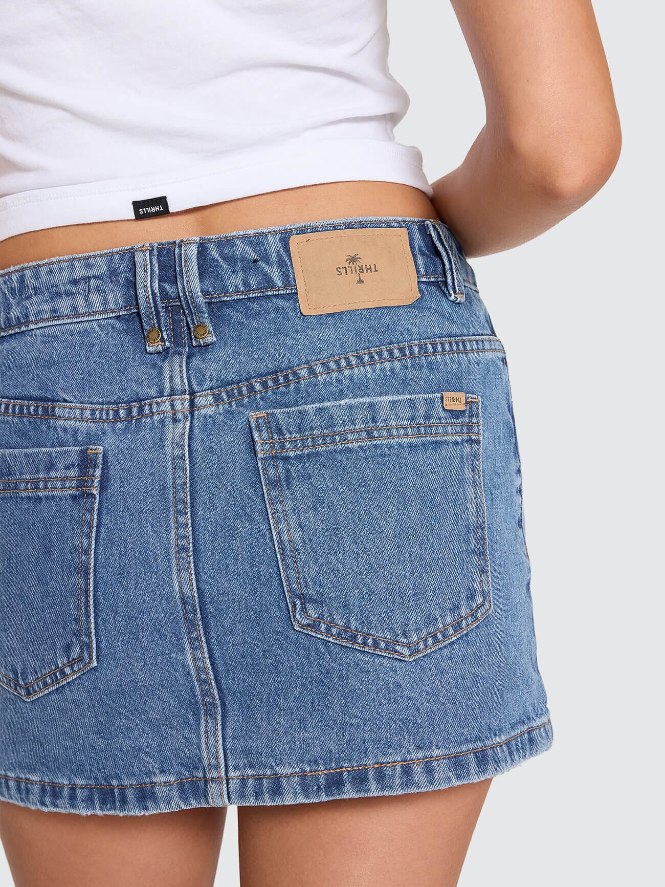 Sophie Skirt - Highway Blue