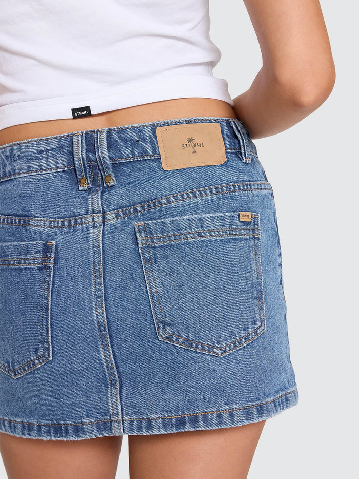 Sophie Skirt - Highway Blue