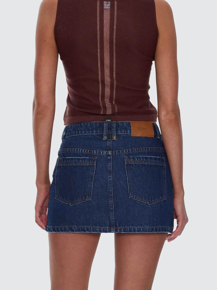 Sophie Skirt - Rinsed Ink 4