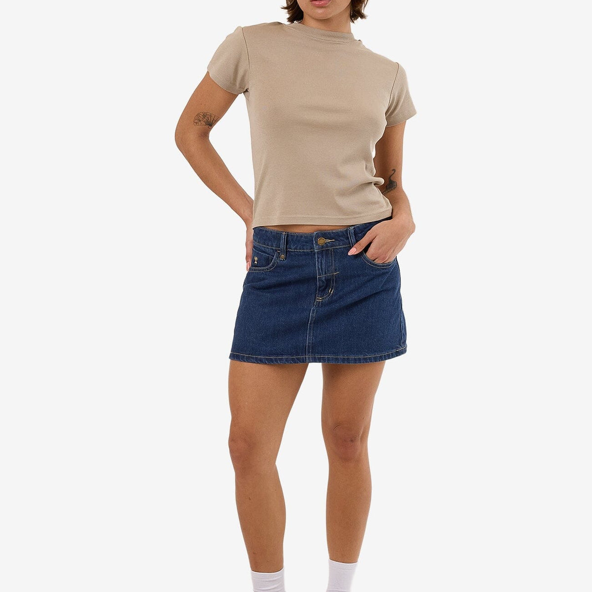 Sophie Skirt Union Blue - Main Image