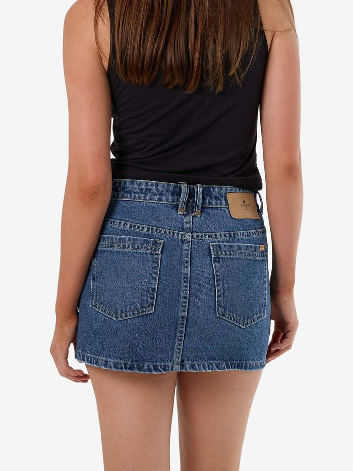 Sophie Skirt - Vintage Rinse Blue 4