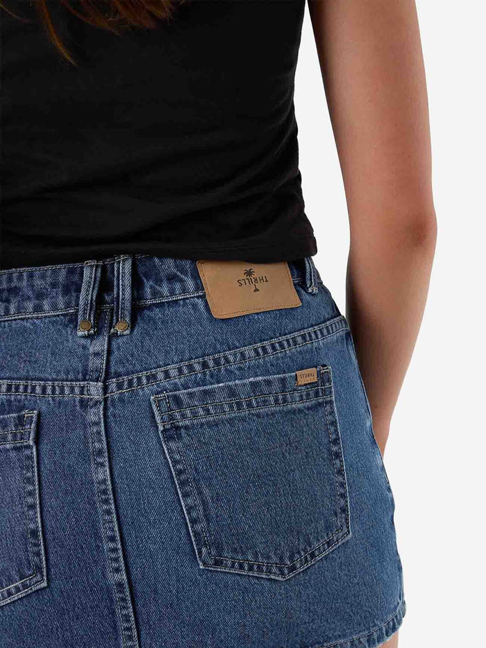 Sophie Skirt - Vintage Rinse Blue 4