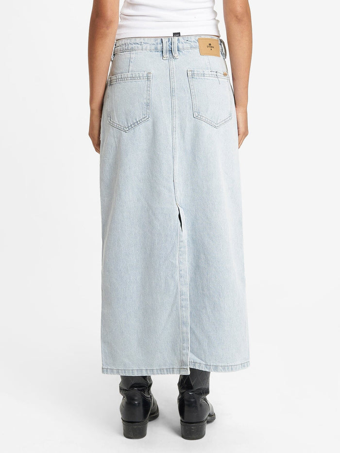 Frankie Skirt - Faded Dust Blue