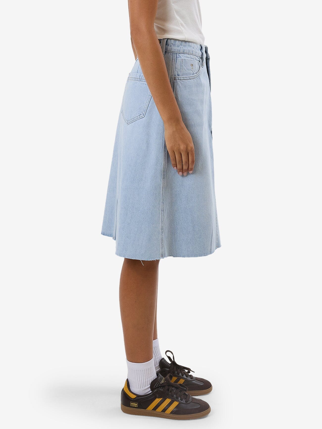 Cooper Skirt - Light Ash Blue 4