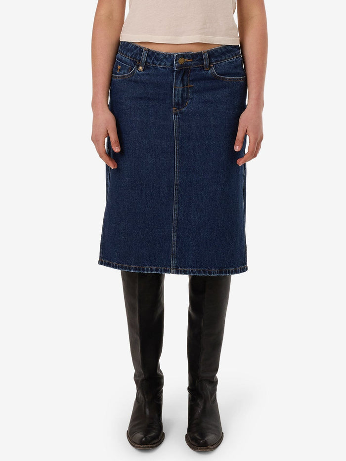 Kaley Skirt - Rinsed Ink 4