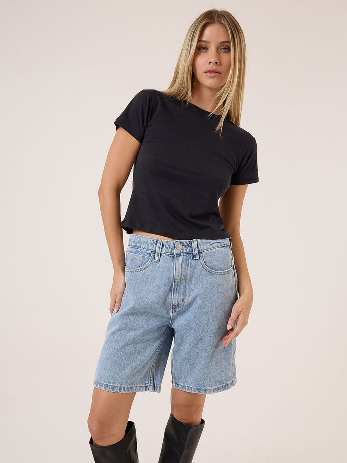Reagan Home Advantage Slouch Embro Short - Ageless Blue 4
