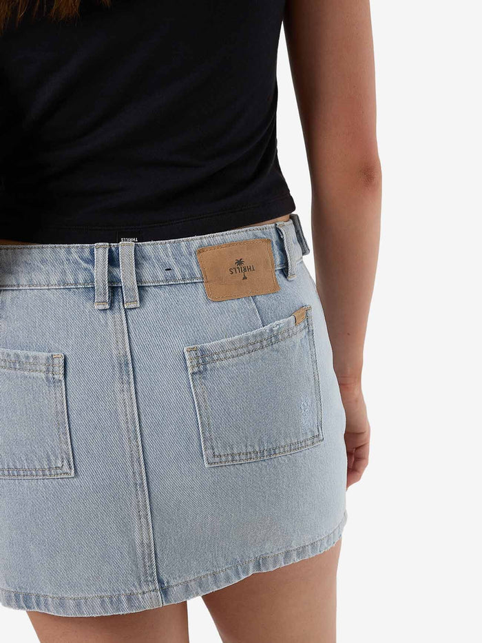 Wyatt Skirt - Shadow Blue 4