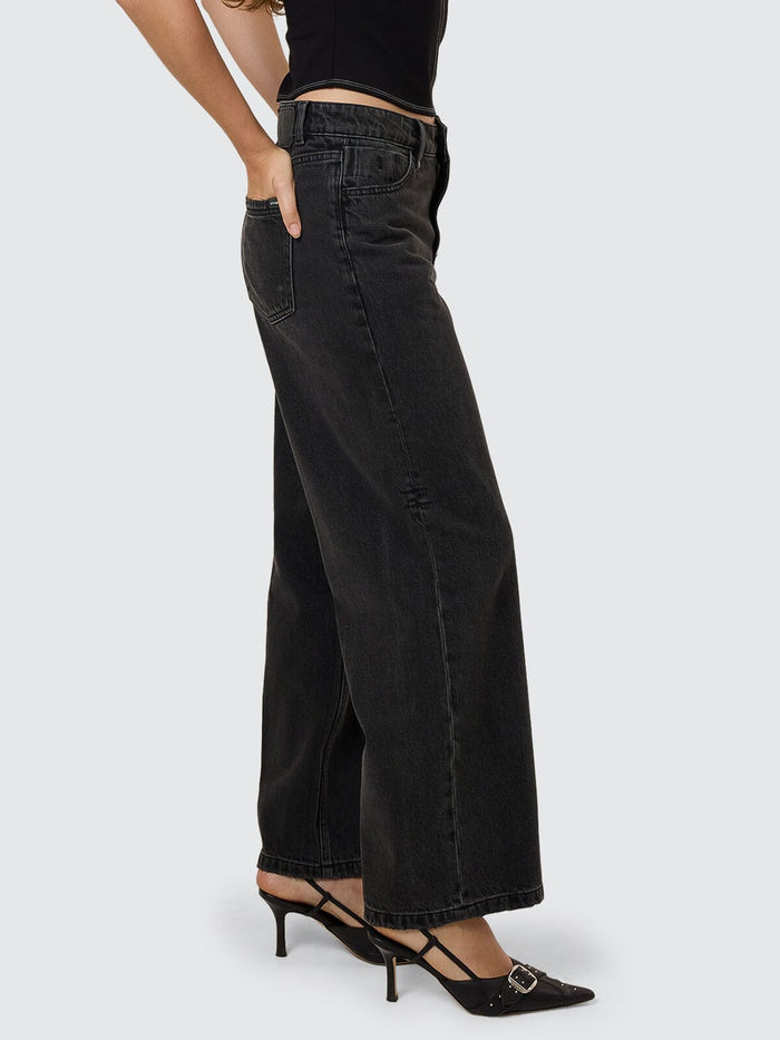Billie Low Jean - Ash Black 4