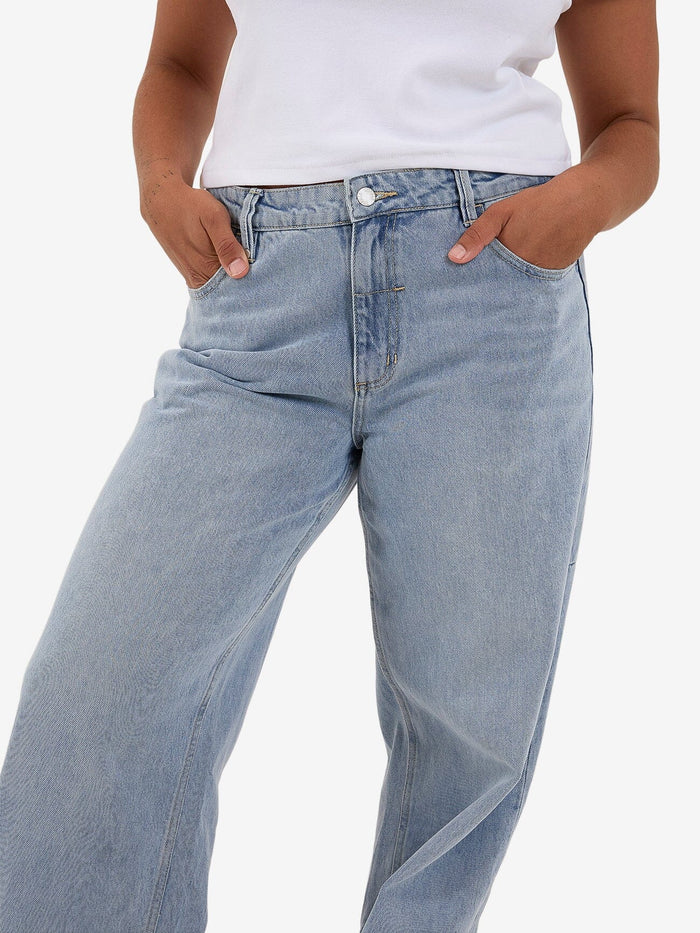 Billie Low Rise Baggy Jean - Endless Blue