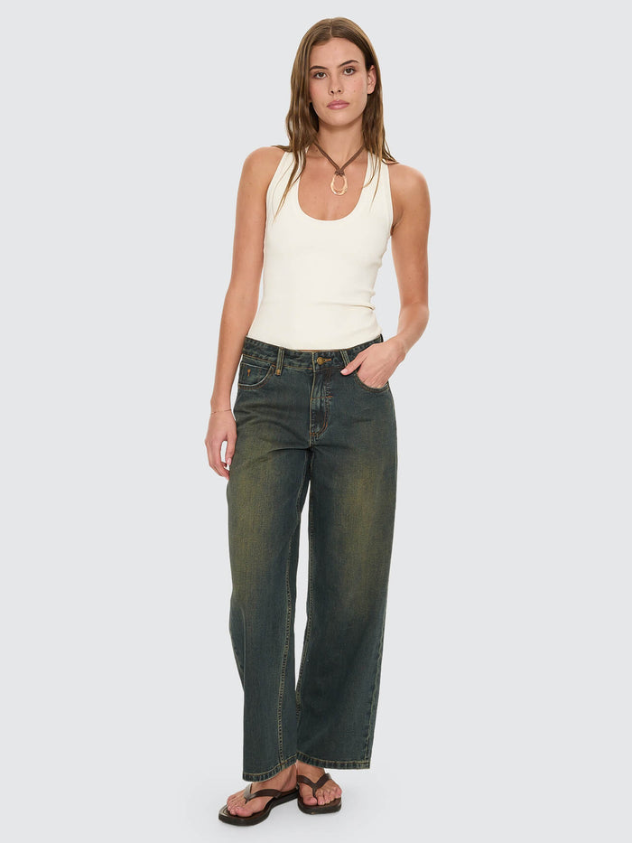 Billie Low Rise Baggy Jean - Dirty Garage 4
