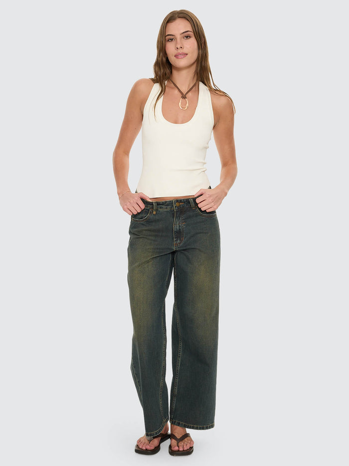 Billie Low Rise Baggy Jean - Dirty Garage 4