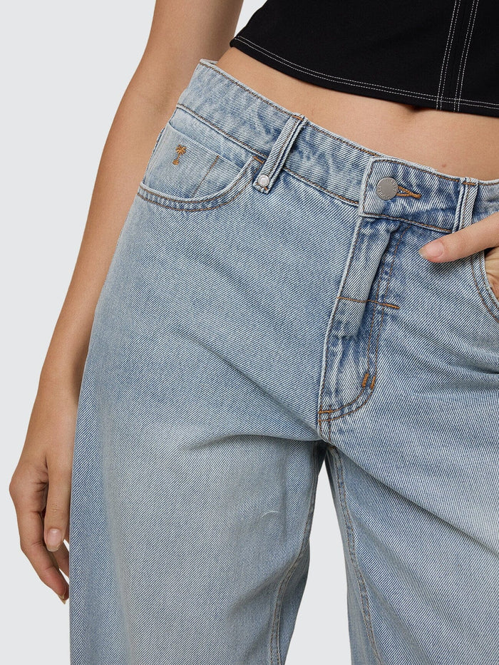 Billie Low Rise Baggy Jean - Dusk