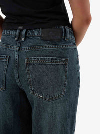 Billie Low Rise Baggy Jean - Metal Blue