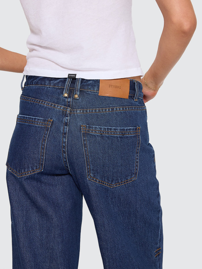 Billie Low Rise Baggy Jean - Rinsed Ink