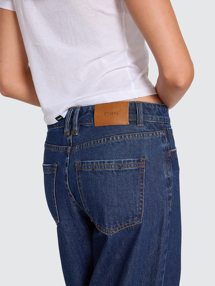 Billie Low Rise Baggy Jean - Rinsed Ink
