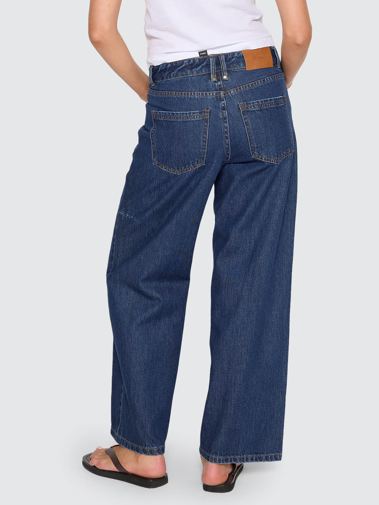 Billie Low Rise Baggy Jean - Rinsed Ink