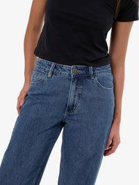 Billie Low Rise Baggy Jean - Vintage Rinse Blue