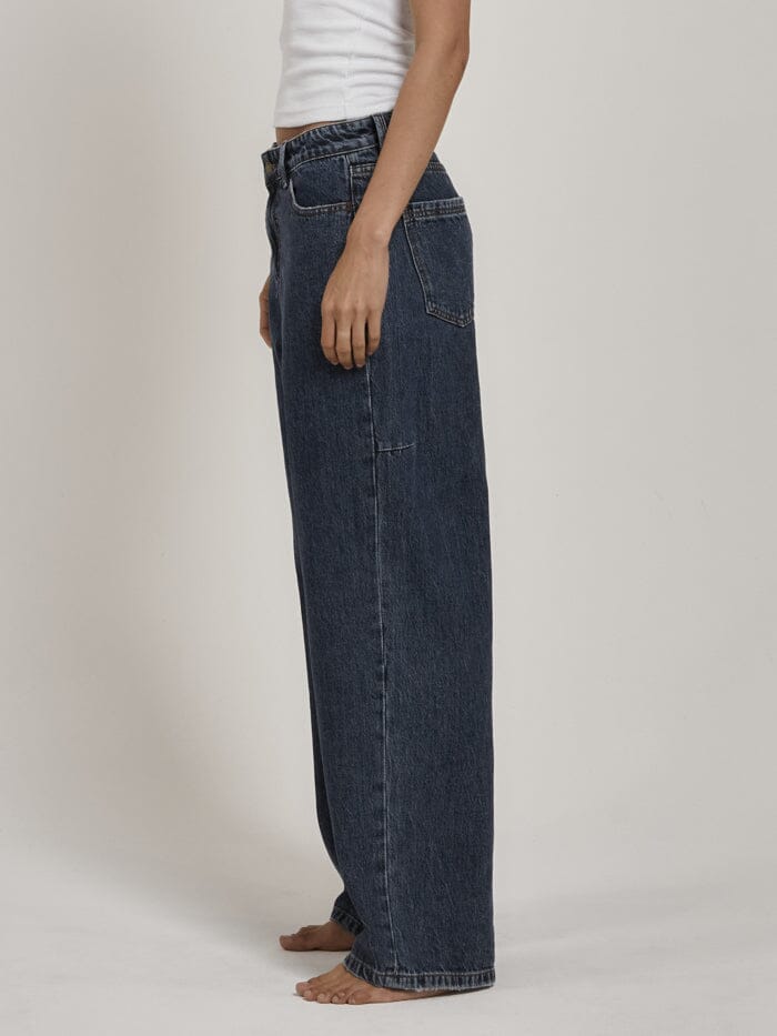 Billie Low Baggie Jean - Worn In Blue