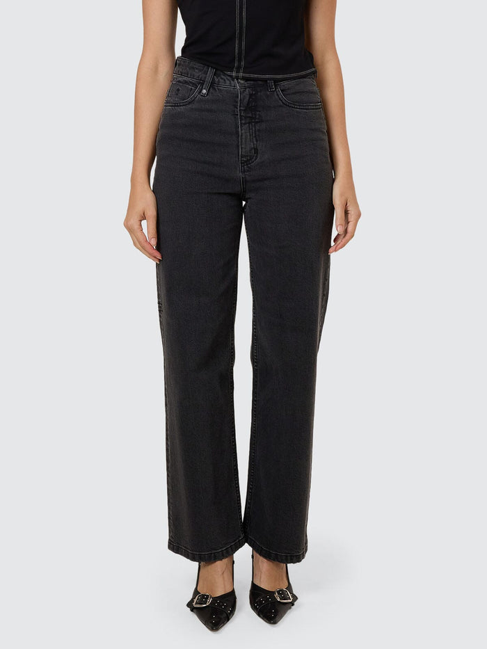 Cherry Stretch Jean - Ash Black 4