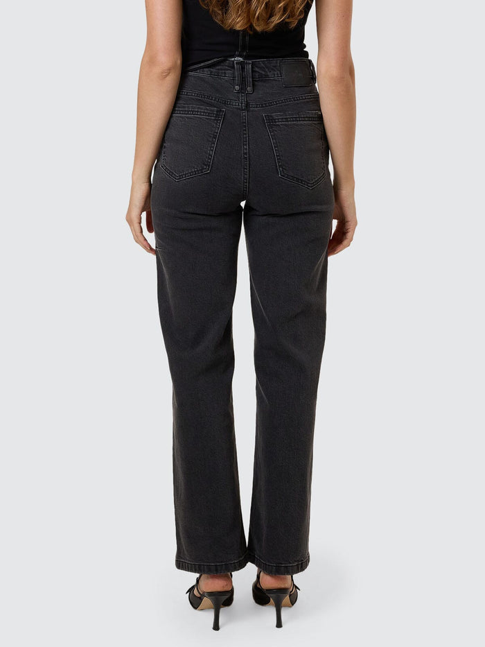 Cherry Stretch Jean - Ash Black 4
