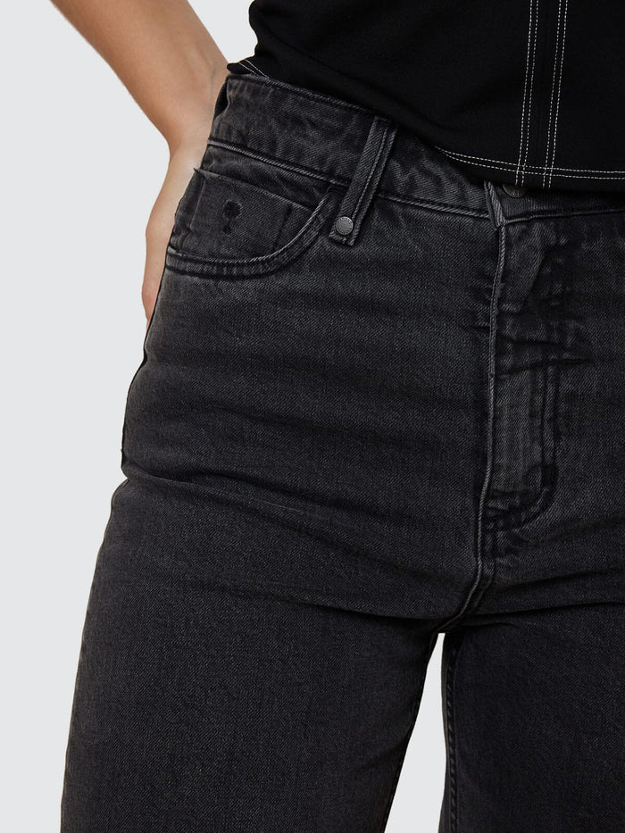 Cherry Stretch Jean - Ash Black 4