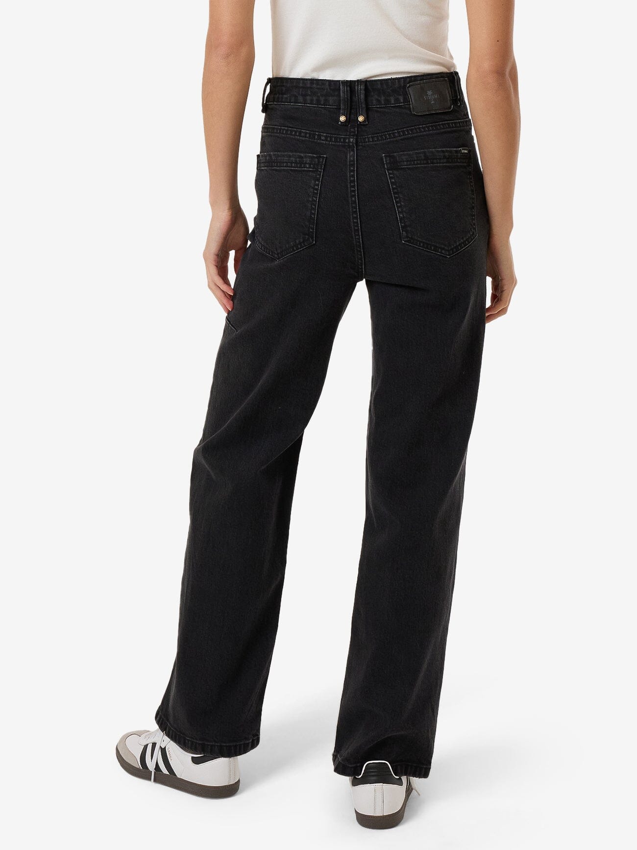 Cherry Stretch Jean - Aged Black 4