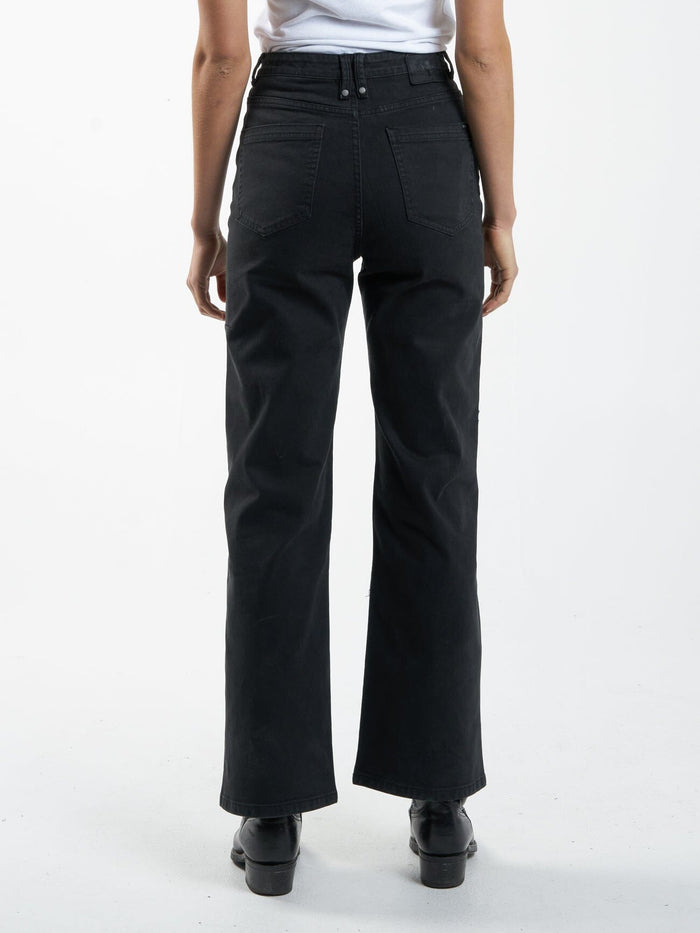 Cherry High Rise Stretch Jean - Dusk Black