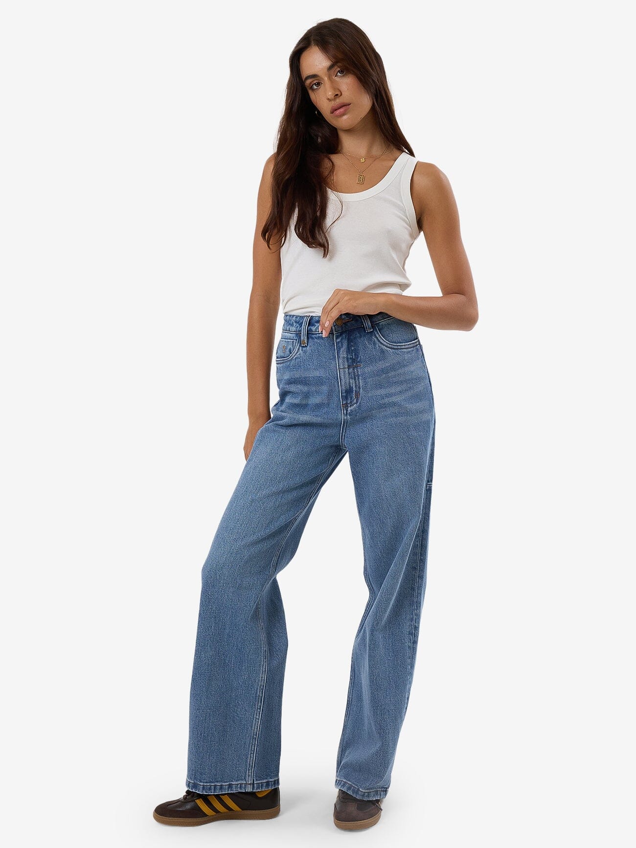 Cherry Stretch Jean - Dark Dust Blue 4