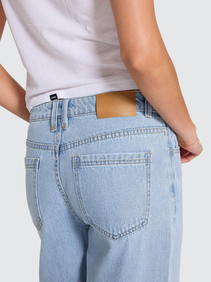 Tony Slouch Low Rise Big Baggy Jean - Ageless Blue
