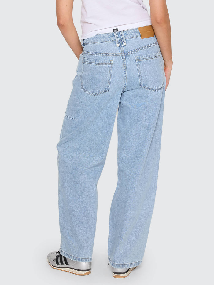 Tony Slouch Low Rise Big Baggy Jean - Ageless Blue