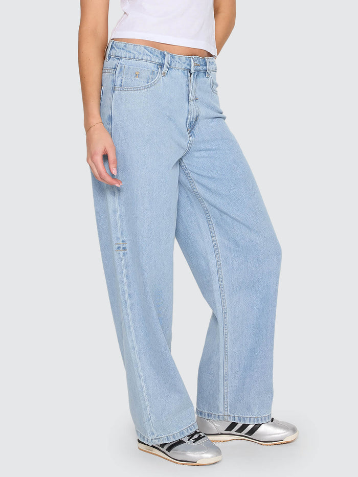 Tony Slouch Low Rise Big Baggy Jean - Ageless Blue