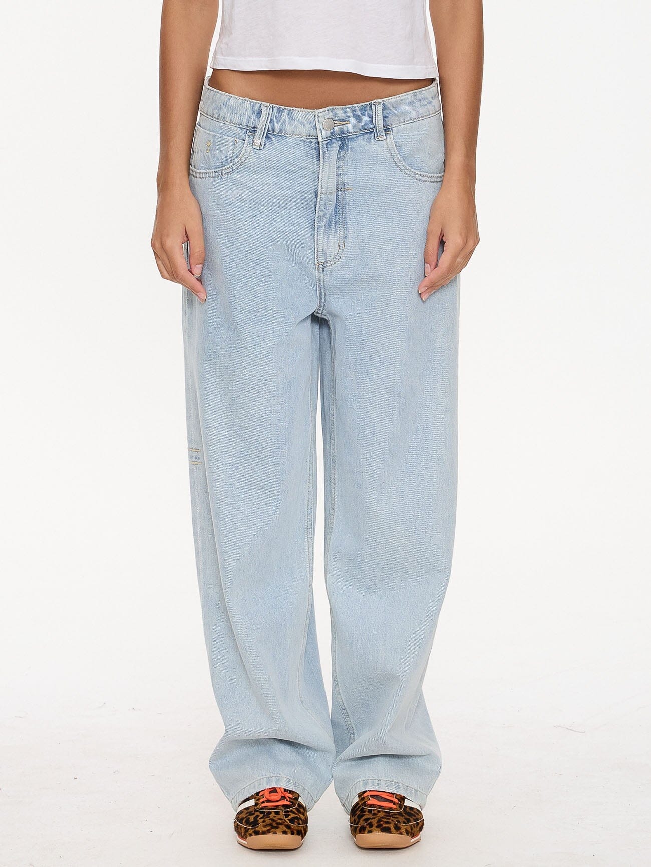 【PORTERNA】Bai Tony Wide Jeans Lana High Rise Ultra Wide Leg Jean - Cider – Pistola Denim