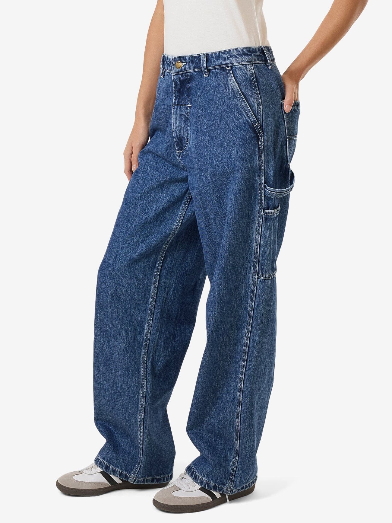 Slouch Carpenter Jean - Double Rinsed Blues 4