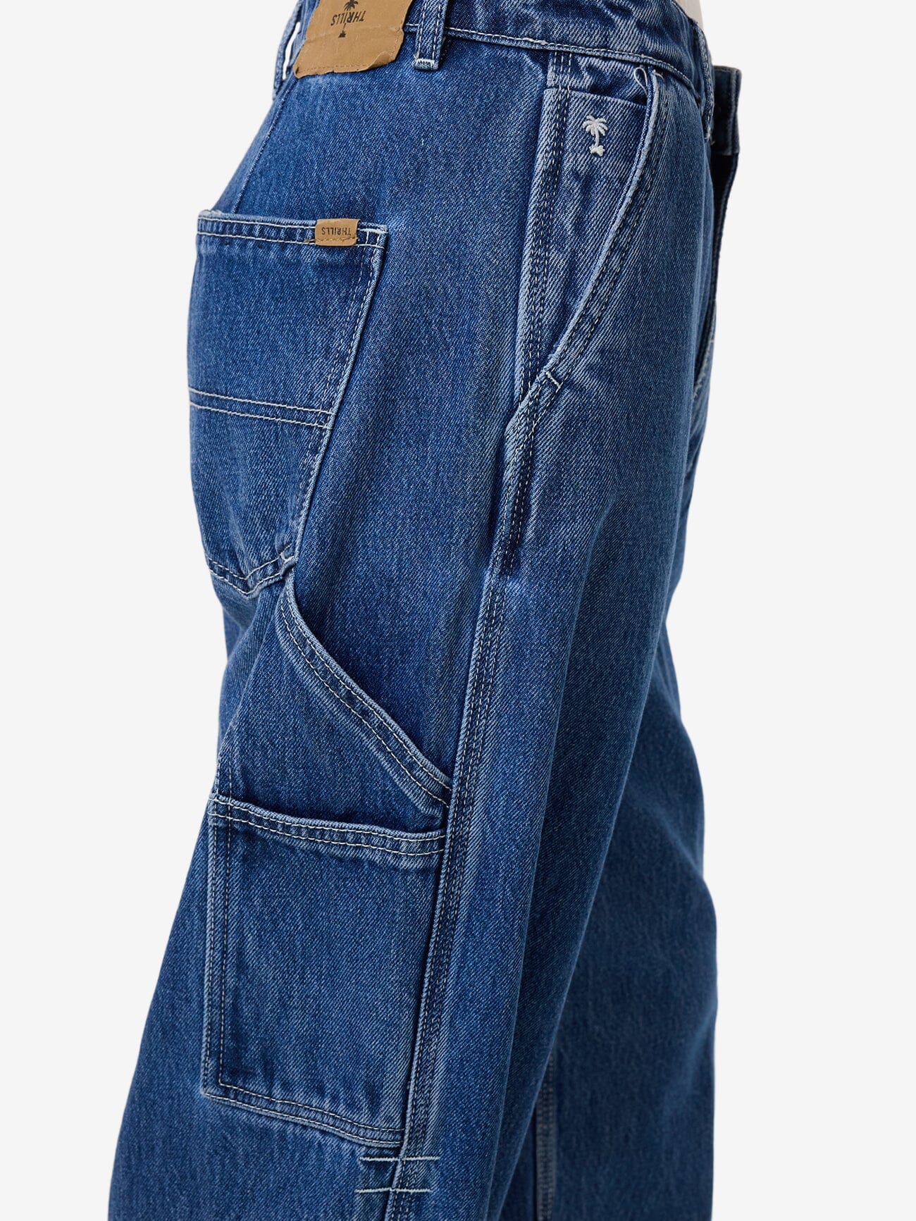 Slouch Carpenter Jean - Double Rinsed Blues 4