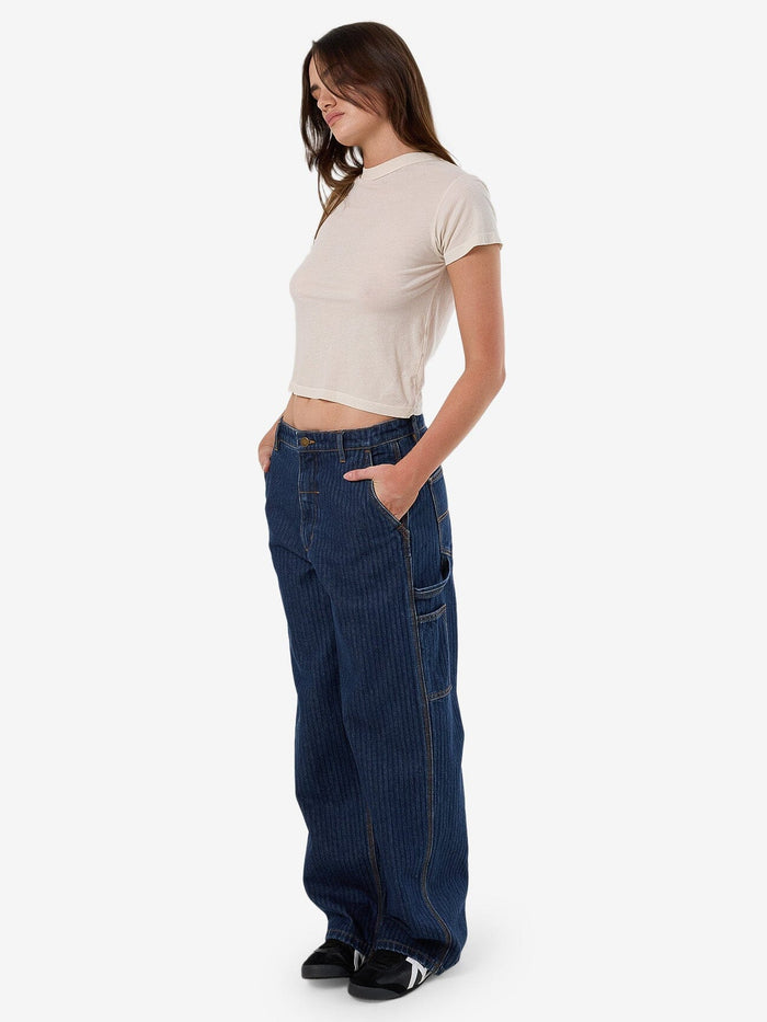 Slouch Carpenter Jean - Rib Rinsed Ink 4