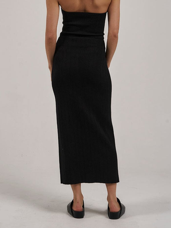 Nisha Knit Skirt - Black