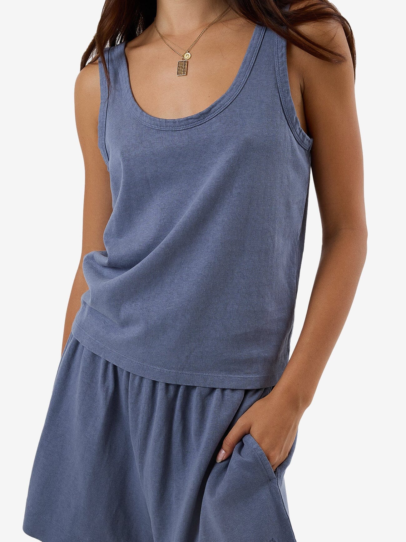 Hemp Classic Tank - Folkstone Grey 4