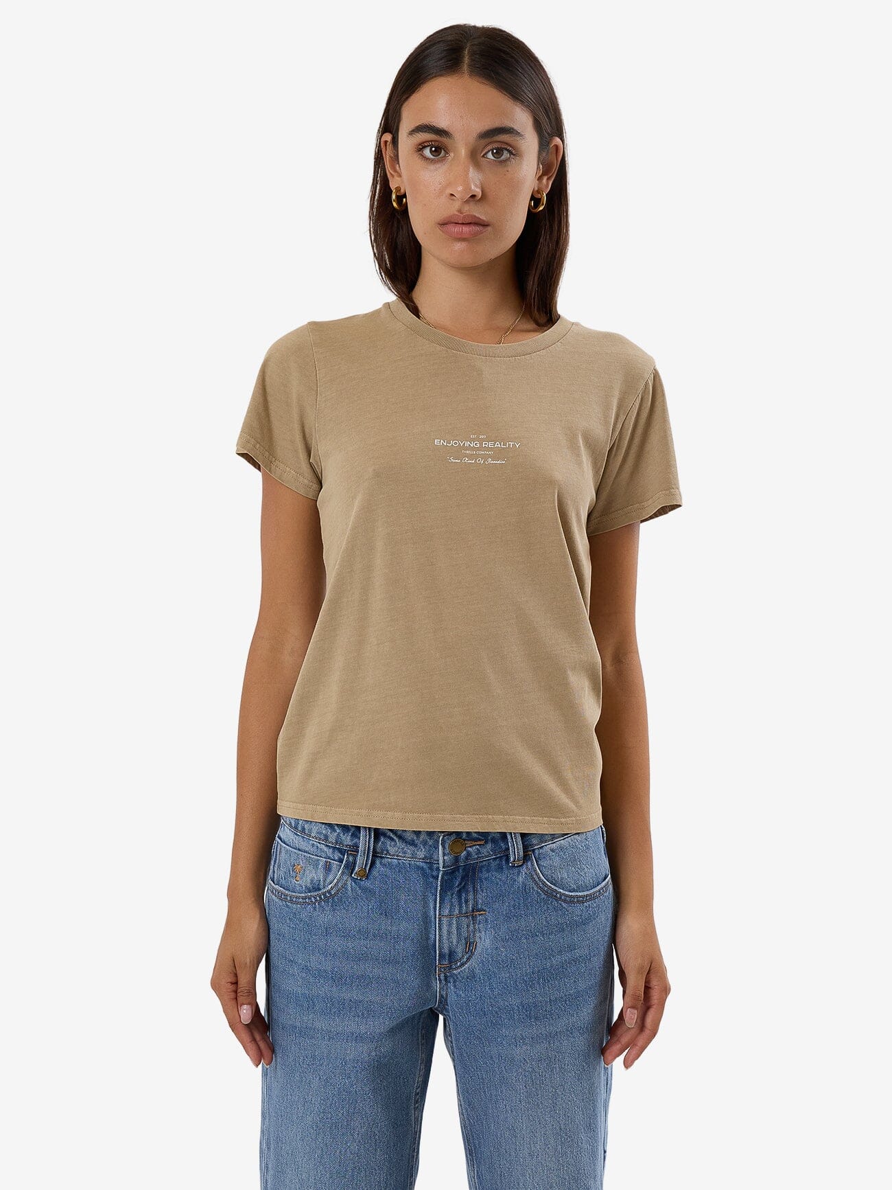 Acclaim Everyday Tee - Tan 4