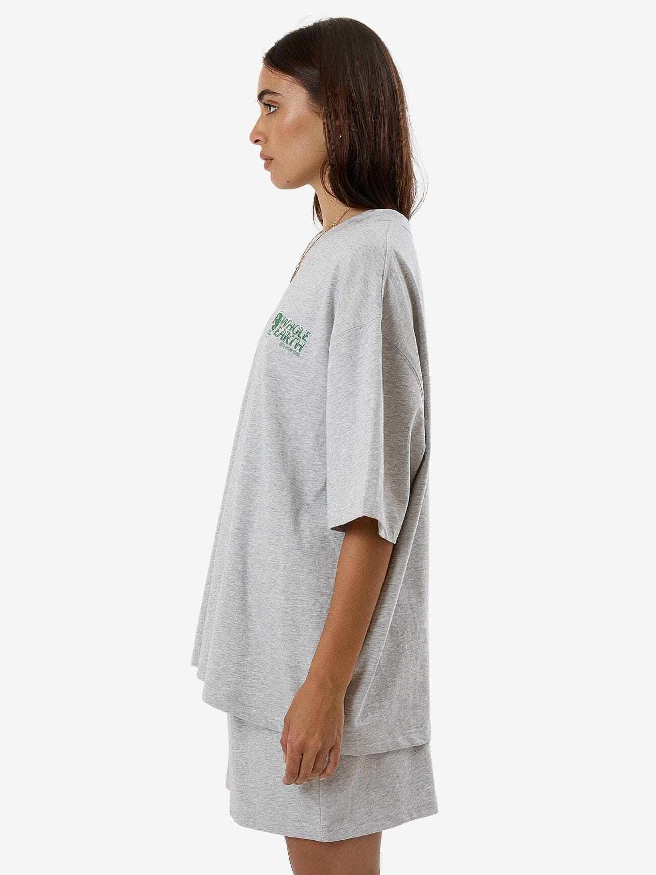 Special Offer Oversized Tee - Snow Marle 4