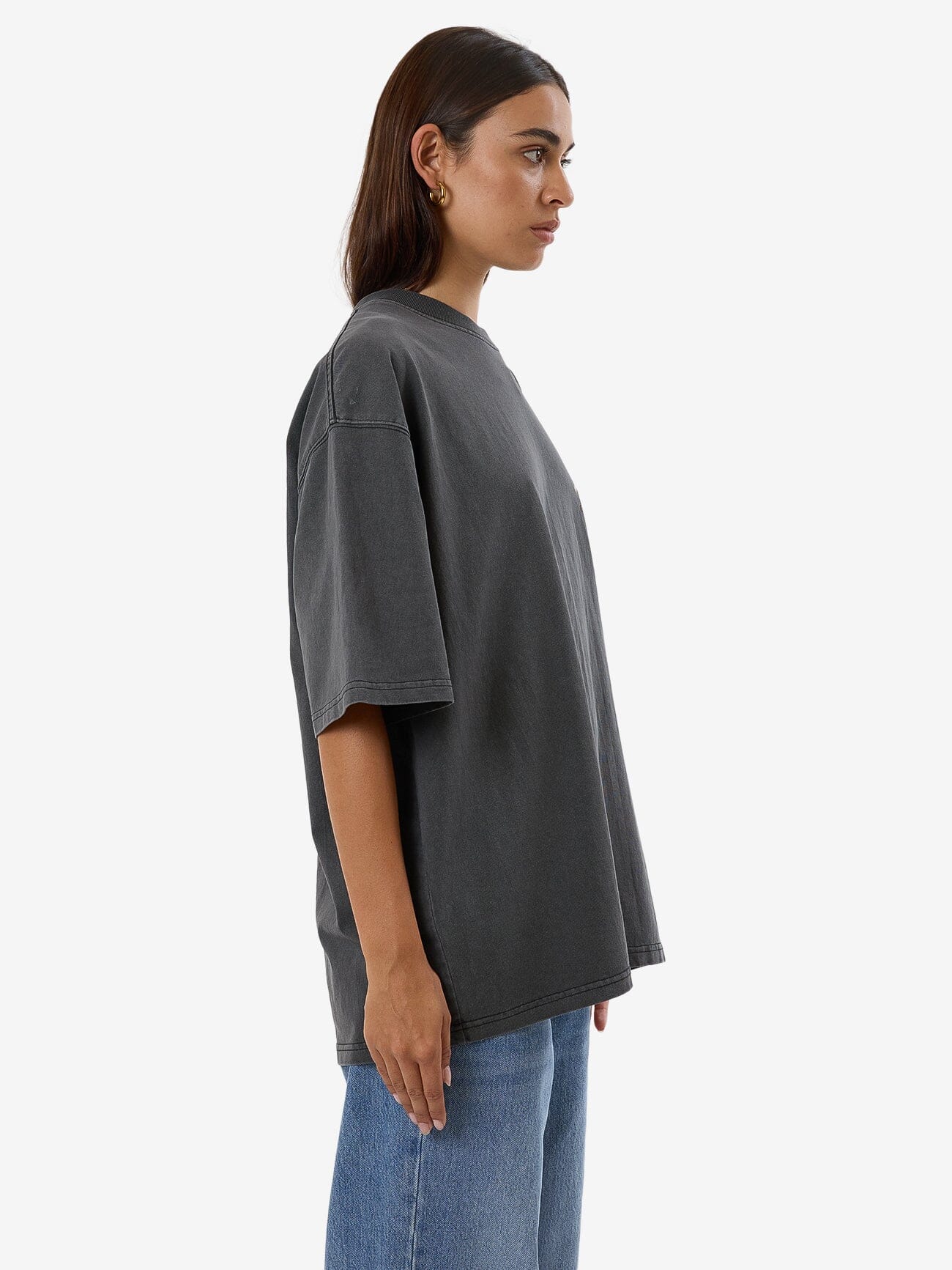 Target Eyes Oversized Tee - Merch Black 4