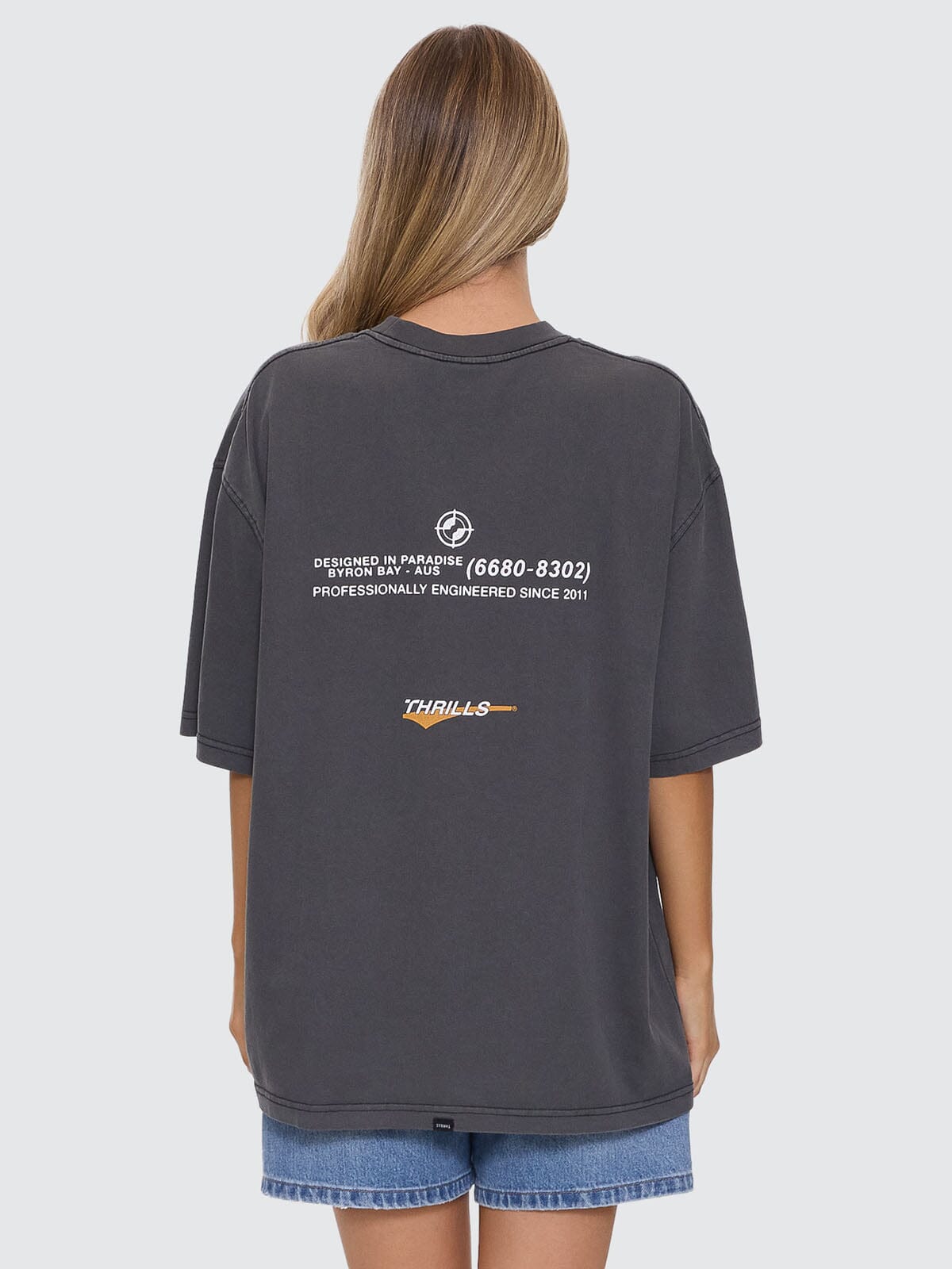 Target Eyes Oversized Tee - Merch Black 4
